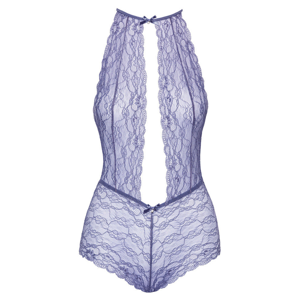 Kissable Delicate Lace Halterneck