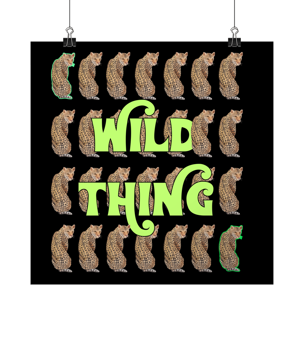 Wild Thing Square Print